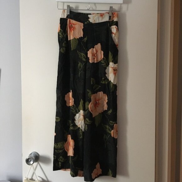 WILFRED Faun Floral Wide Leg Pant XS - Picture 2 of 5